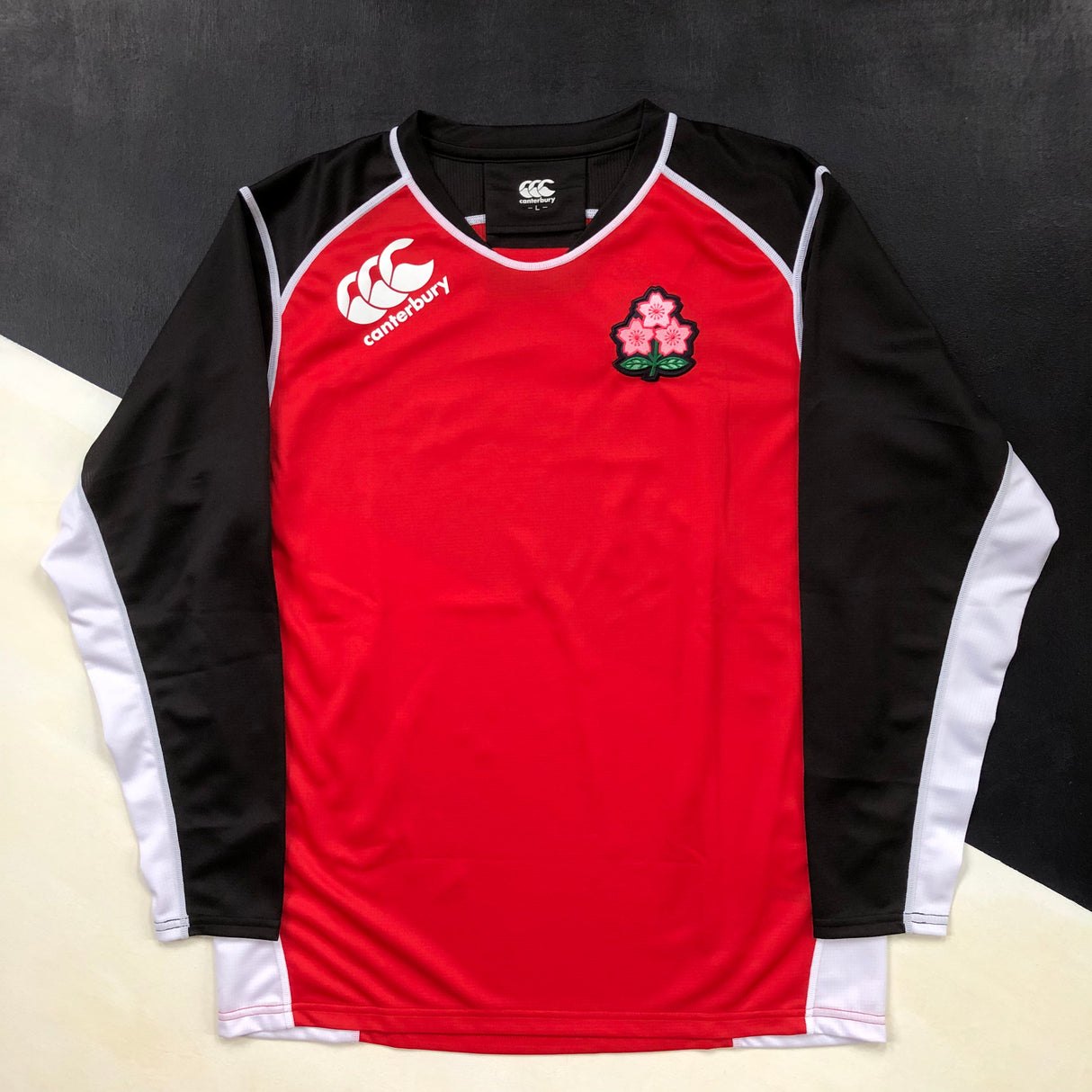 Japan National Rugby Team Long Sleeve Practice Tee Underdog Rugby - The Tier 2 Rugby Shop