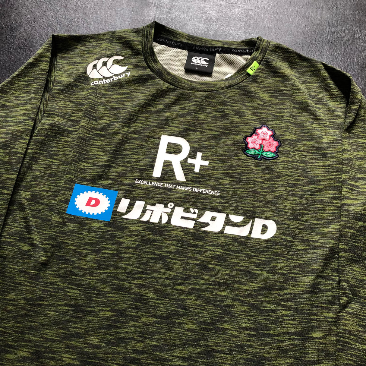 Japan National Rugby Team Long Sleeve Training Tee Underdog Rugby - The Tier 2 Rugby Shop