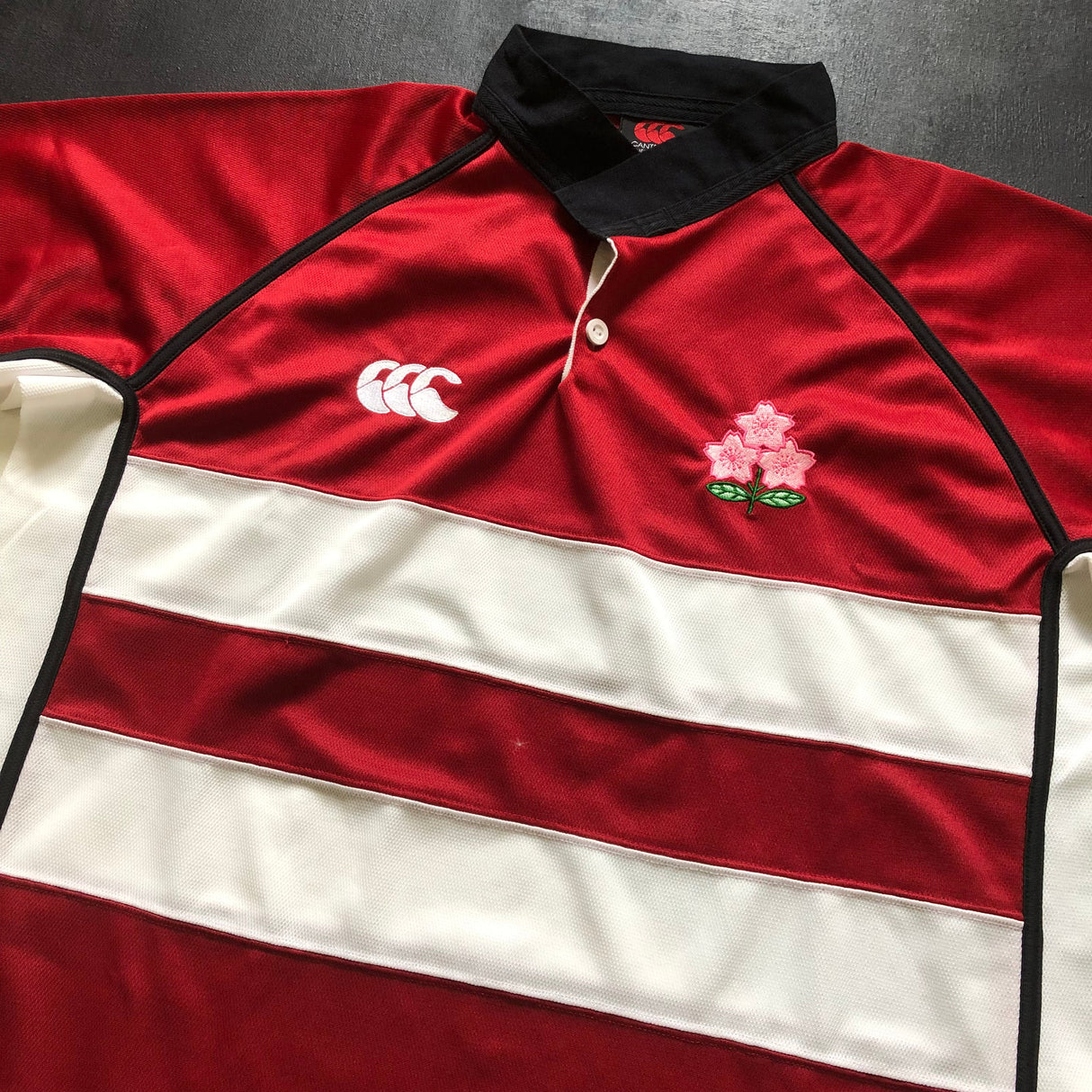 Japan National Rugby Team Supporter Jersey 2003/04 XL Underdog Rugby - The Tier 2 Rugby Shop