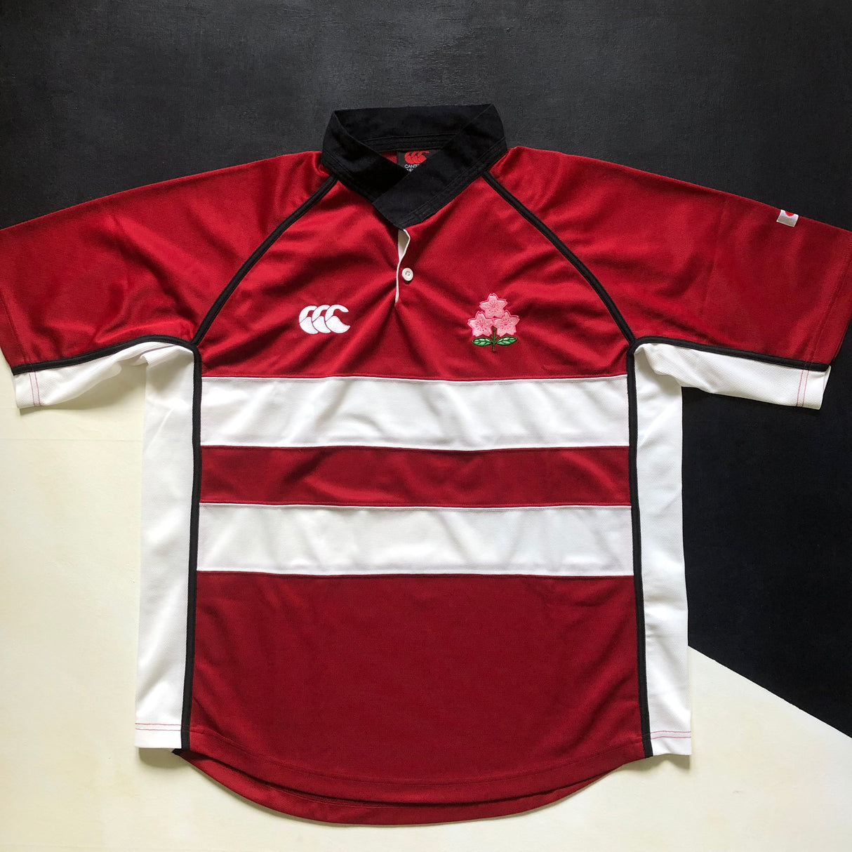 Japan National Rugby Team Supporter Jersey 2003/04 XL Underdog Rugby - The Tier 2 Rugby Shop