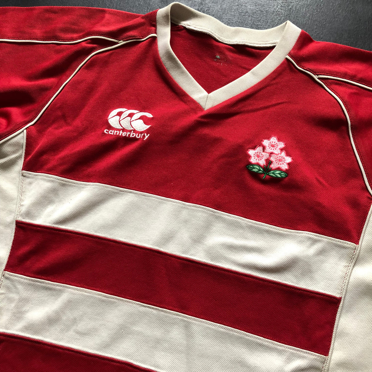 Japan National Rugby Team Supporters Jersey 2007 Large Underdog Rugby - The Tier 2 Rugby Shop
