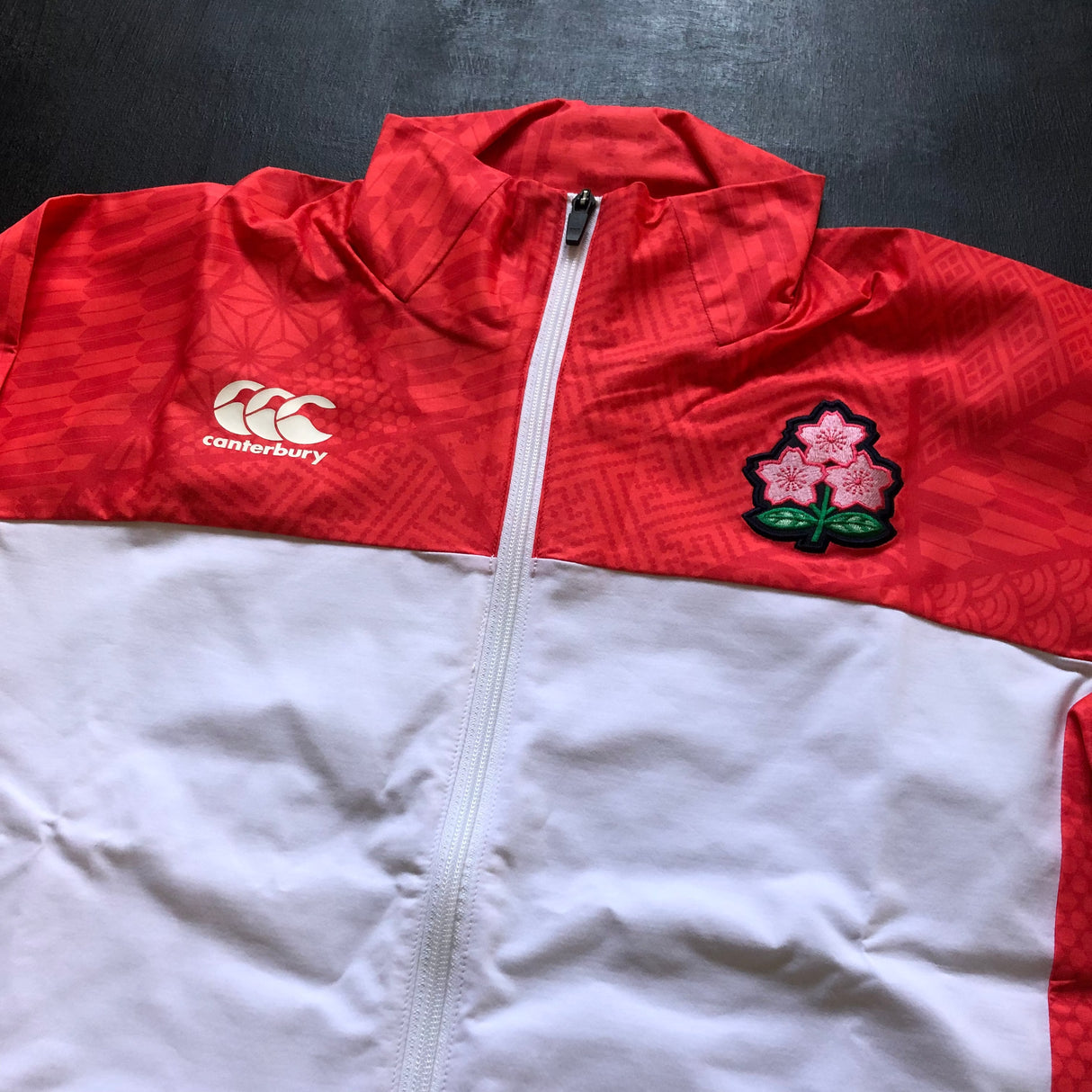 Japan National Rugby Team Training Jacket (Red) Underdog Rugby - The Tier 2 Rugby Shop