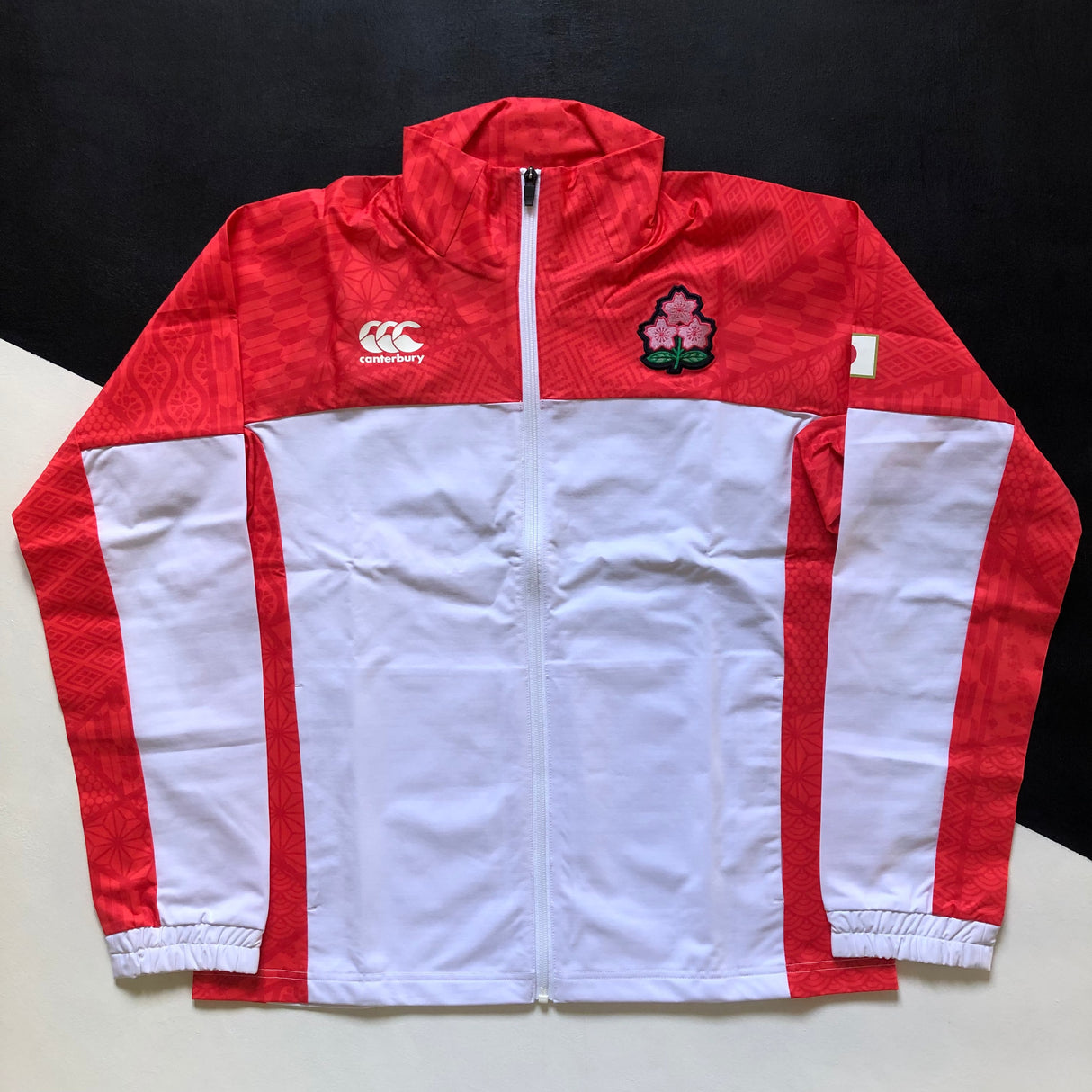 Japan National Rugby Team Training Jacket (Red) Underdog Rugby - The Tier 2 Rugby Shop