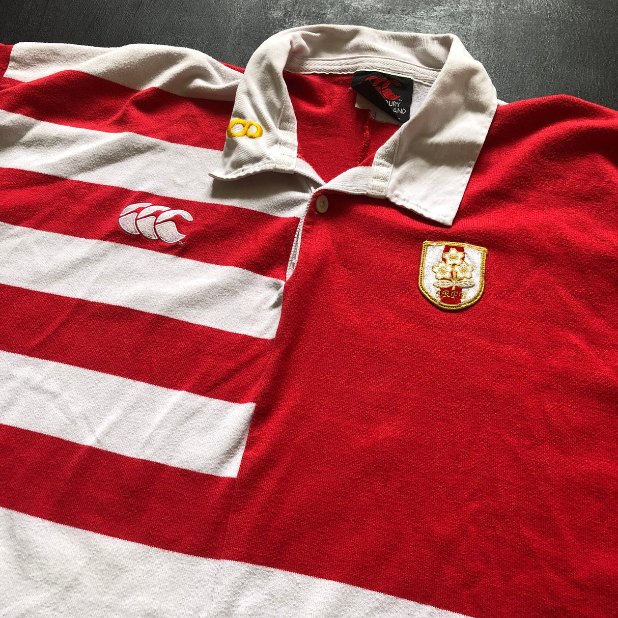 Japan National Rugby Team Training Jersey 1999 Player Worn 2XL Underdog Rugby - The Tier 2 Rugby Shop