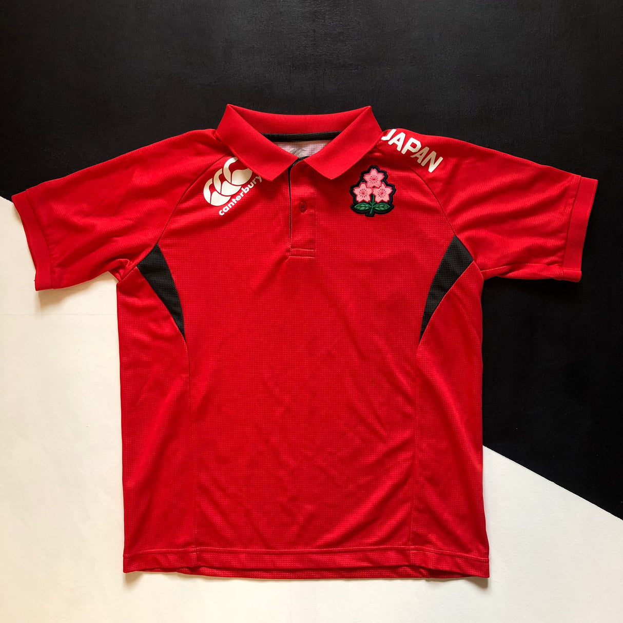 Japan National Rugby Team Training Polo Medium Underdog Rugby - The Tier 2 Rugby Shop