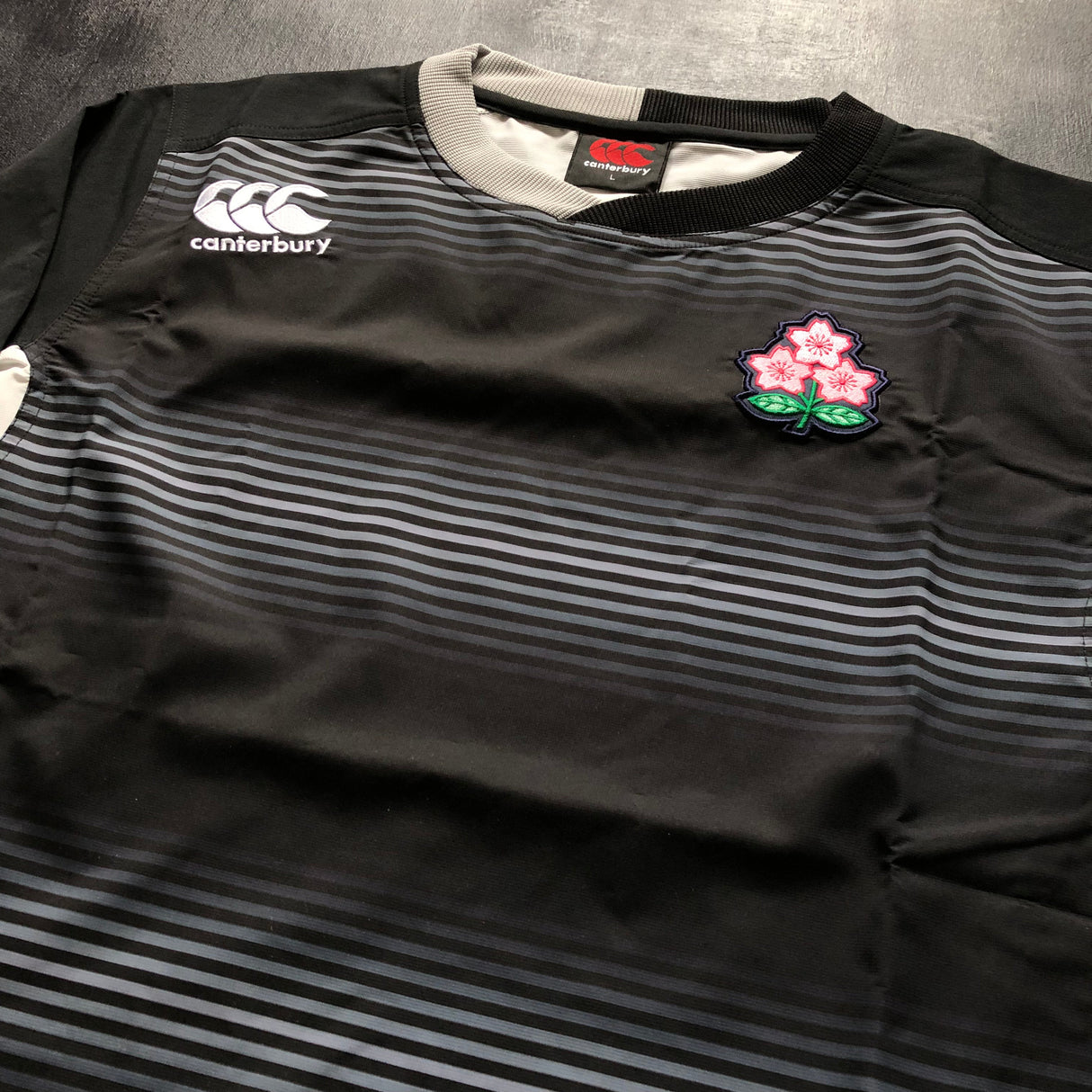 Japan National Rugby Team Training Pullover (Grey) Underdog Rugby - The Tier 2 Rugby Shop