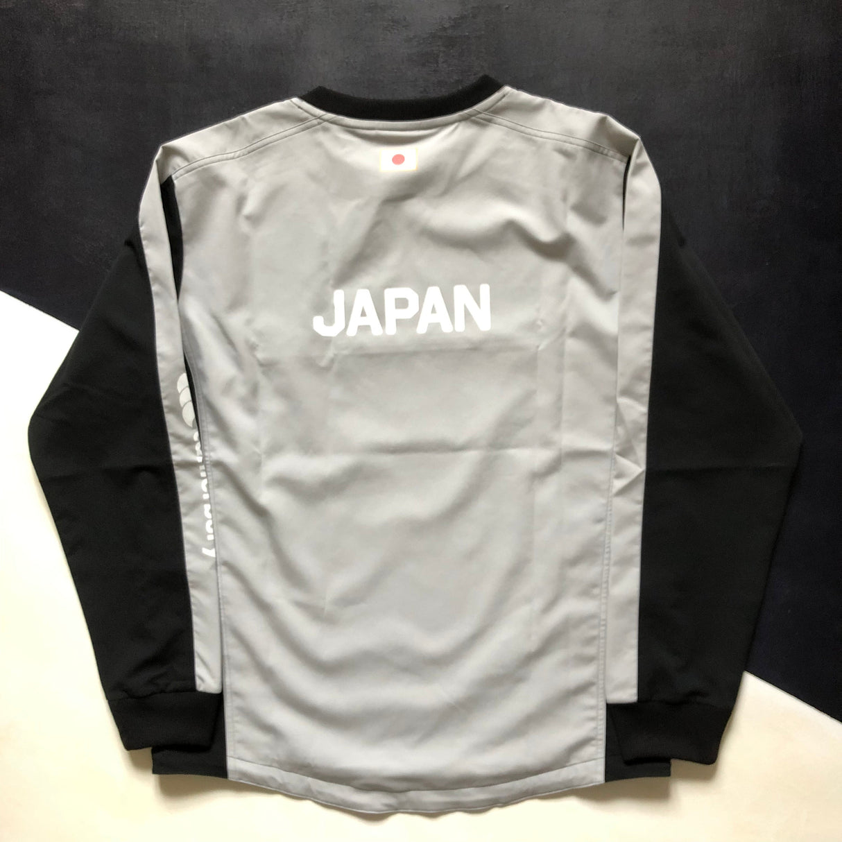 Japan National Rugby Team Training Pullover (Grey and Black) Underdog Rugby - The Tier 2 Rugby Shop