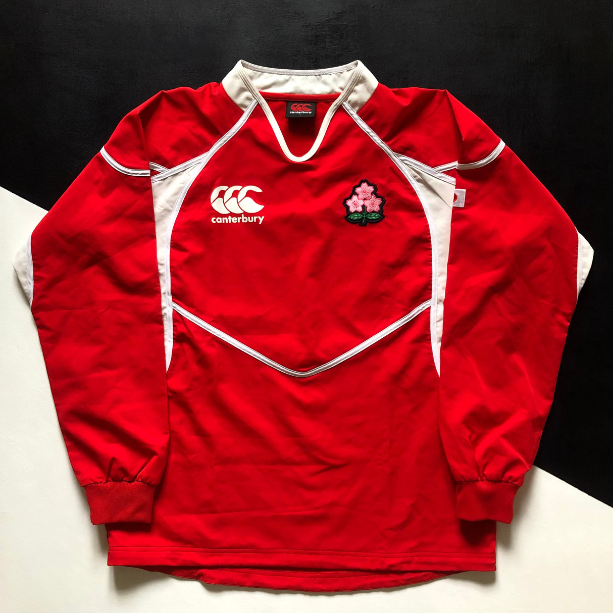 Japan National Rugby Team Training Pullover Large Underdog Rugby - The Tier 2 Rugby Shop
