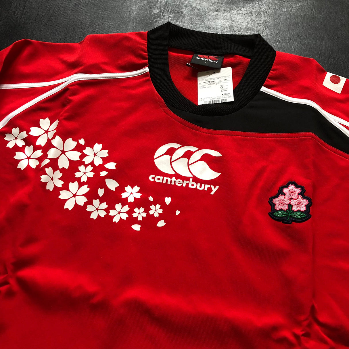 Japan National Rugby Team Training Pullover Large BNWT Underdog Rugby - The Tier 2 Rugby Shop