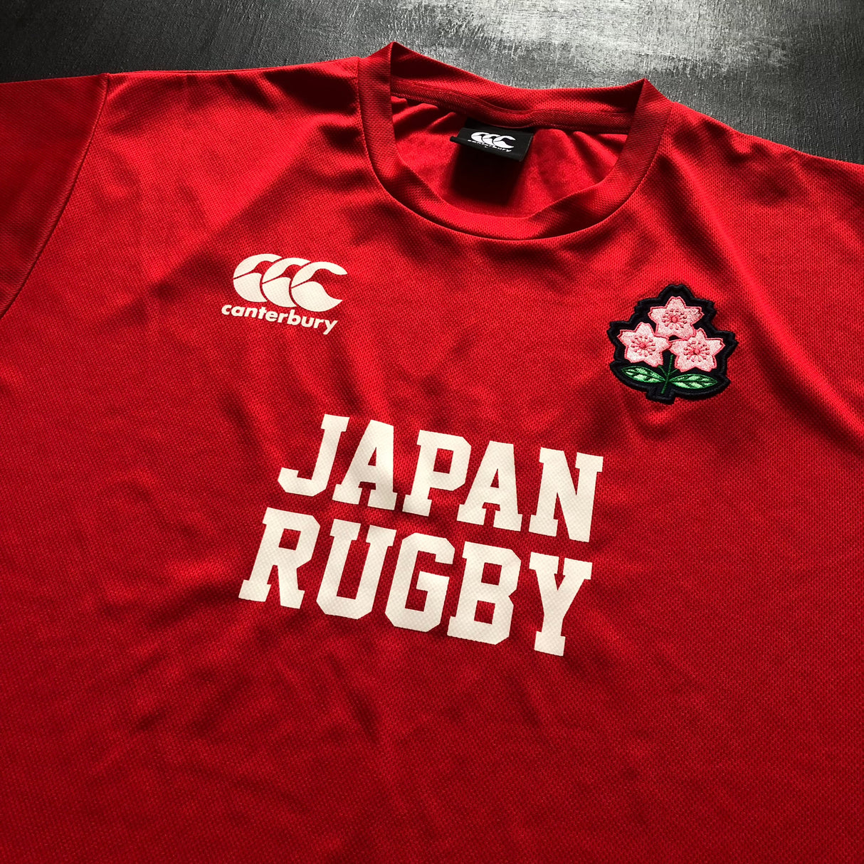 Japan National Rugby Team Training Tee Large Underdog Rugby - The Tier 2 Rugby Shop