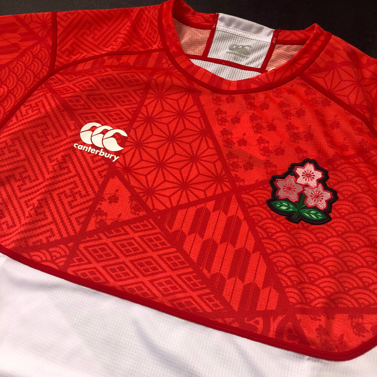 Japan National Rugby Team Training Tee (White) Underdog Rugby - The Tier 2 Rugby Shop