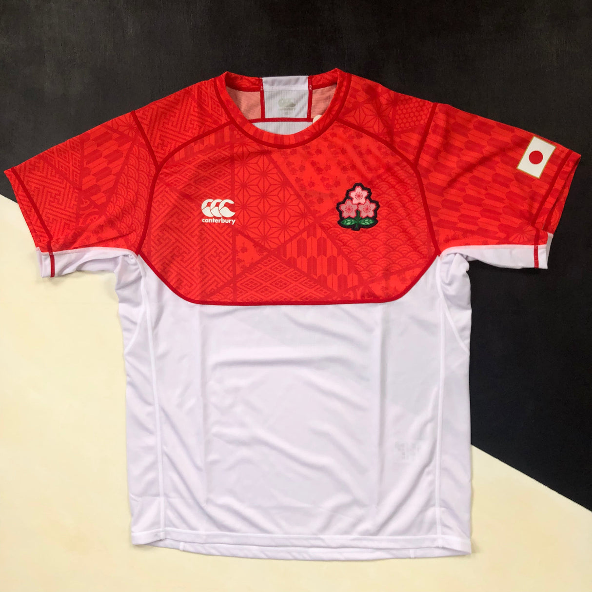 Japan National Rugby Team Training Tee (White) Underdog Rugby - The Tier 2 Rugby Shop