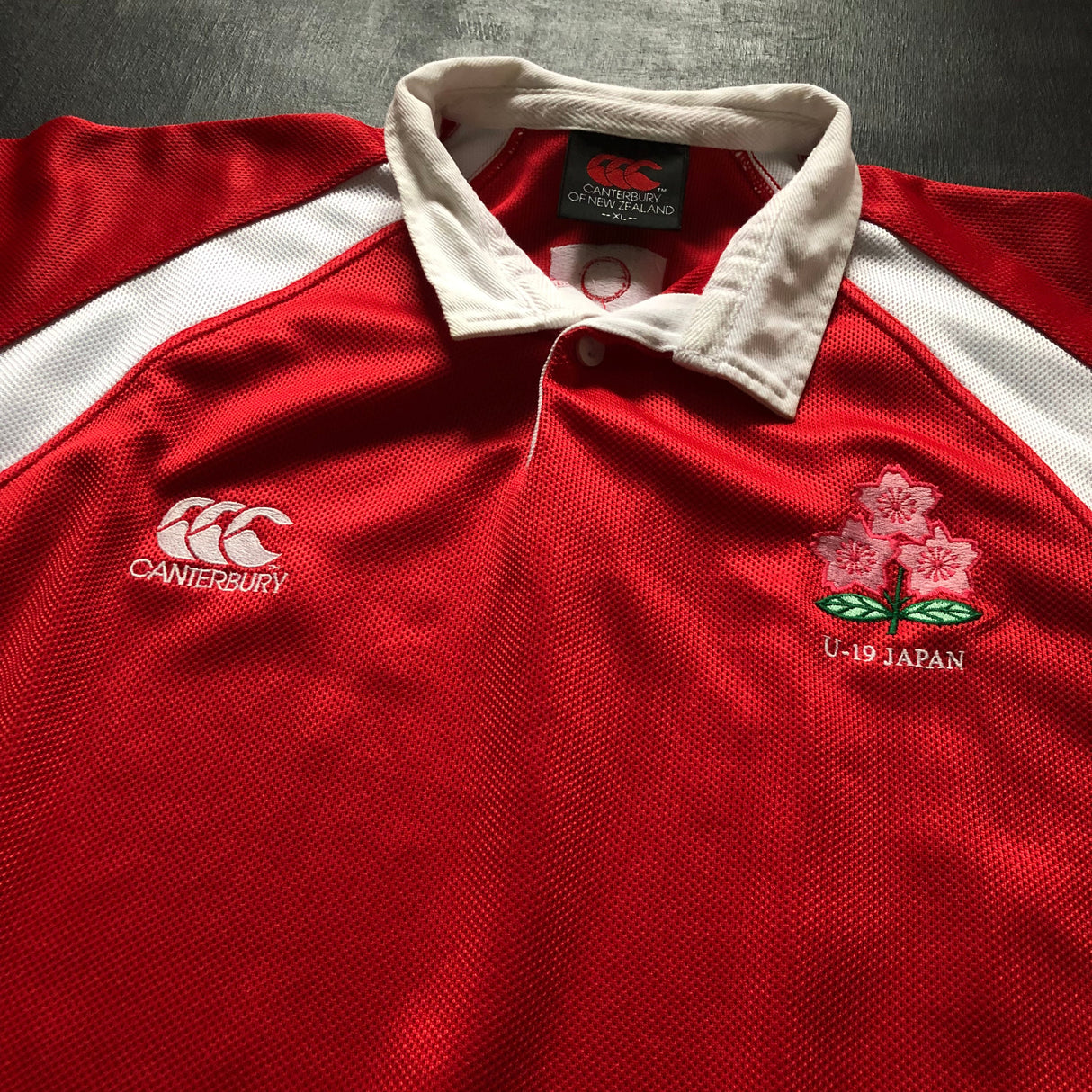 Japan National Rugby Team U19's Jersey 2000's XL Underdog Rugby - The Tier 2 Rugby Shop