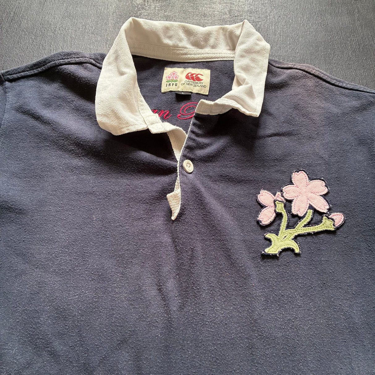 Japan National Rugby Team Vintage Style Away Jersey Large Underdog Rugby - The Tier 2 Rugby Shop
