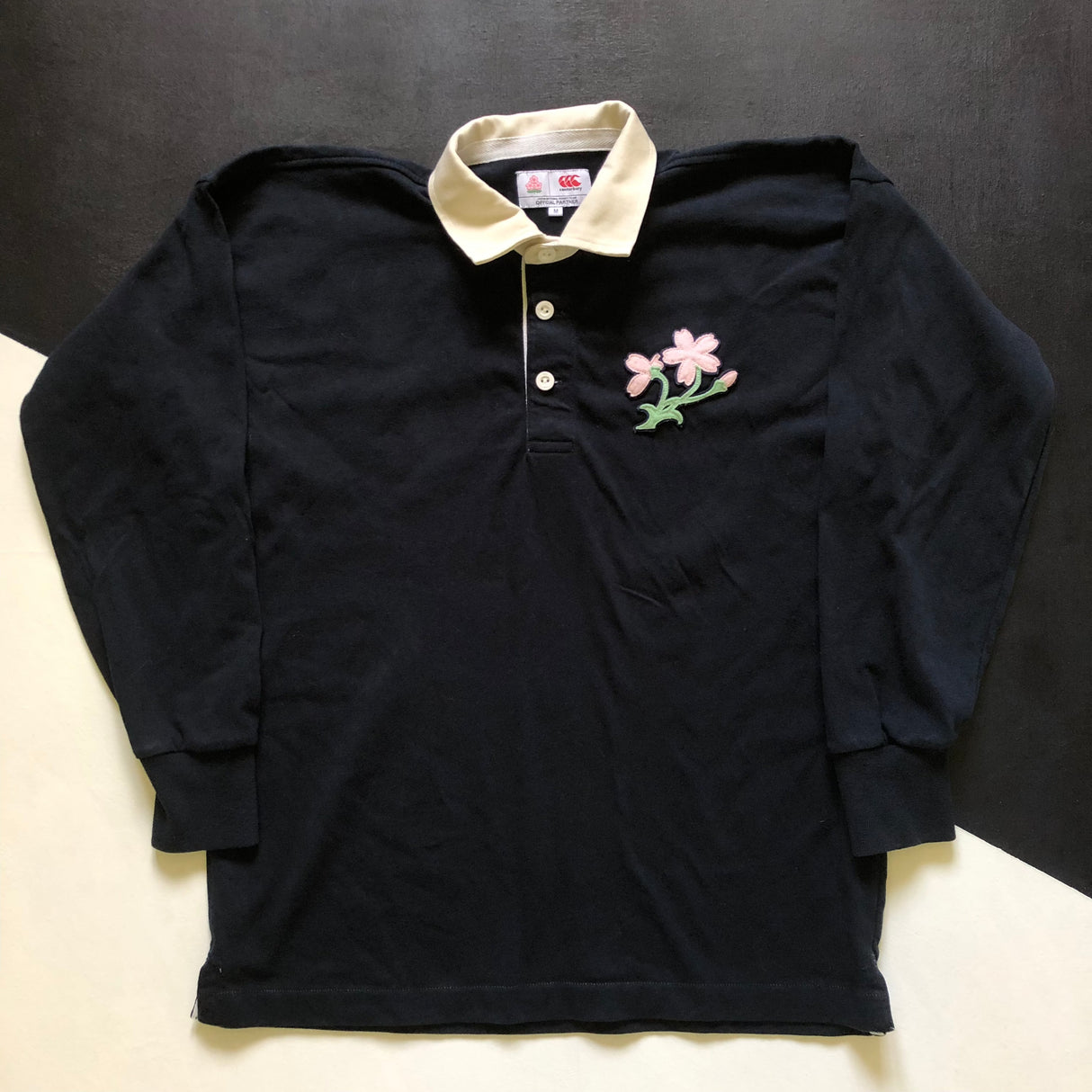 Japan National Rugby Team Vintage Style Jersey Away Medium Underdog Rugby - The Tier 2 Rugby Shop