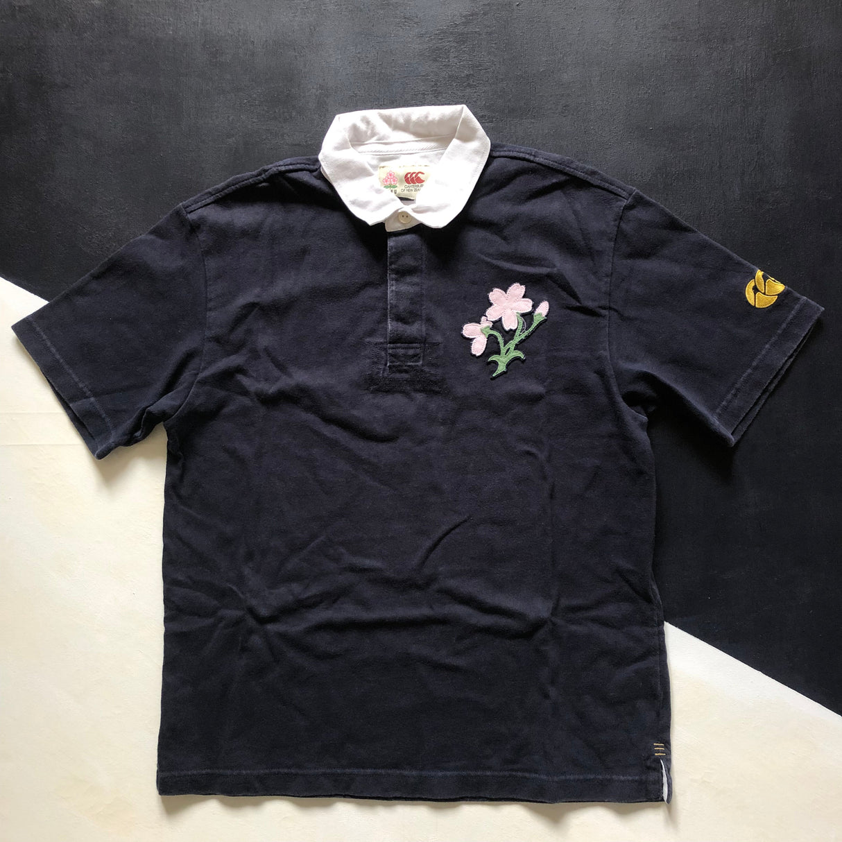 Japan National Rugby Team Vintage Style Jersey Away Medium Underdog Rugby - The Tier 2 Rugby Shop