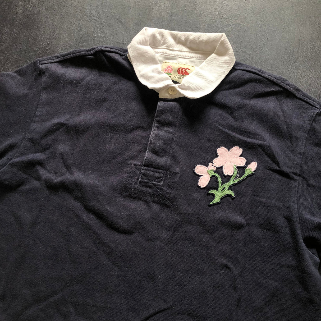 Japan National Rugby Team Vintage Style Jersey Away Medium Underdog Rugby - The Tier 2 Rugby Shop