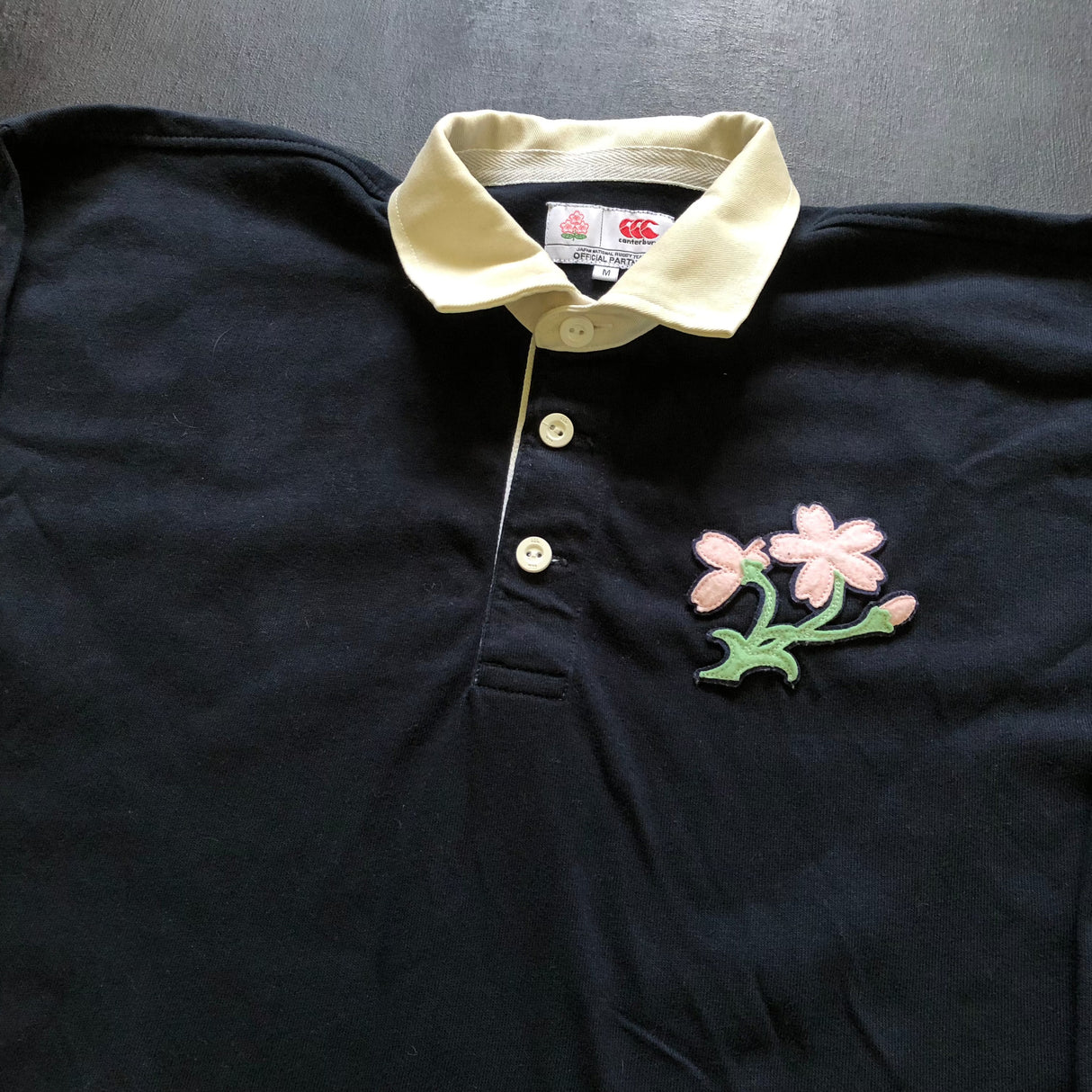 Japan National Rugby Team Vintage Style Jersey Away Medium Underdog Rugby - The Tier 2 Rugby Shop