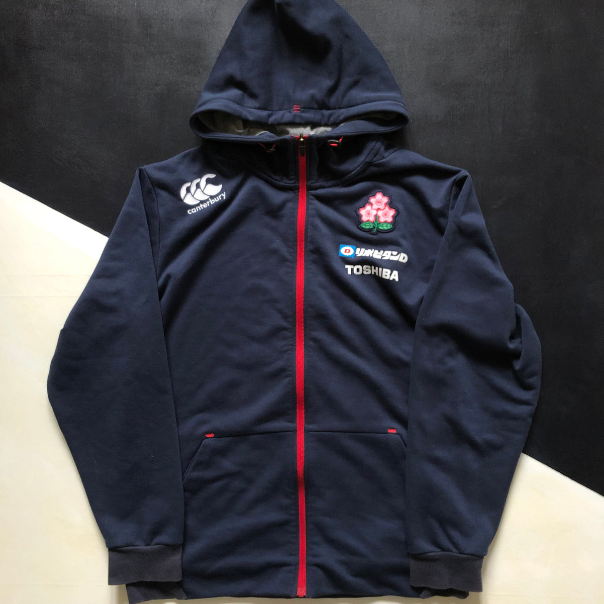 Japan National Rugby Team Zipped Hoodie 3L Underdog Rugby - The Tier 2 Rugby Shop