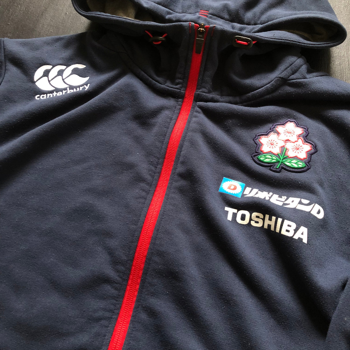 Japan National Rugby Team Zipped Hoodie 3L Underdog Rugby - The Tier 2 Rugby Shop