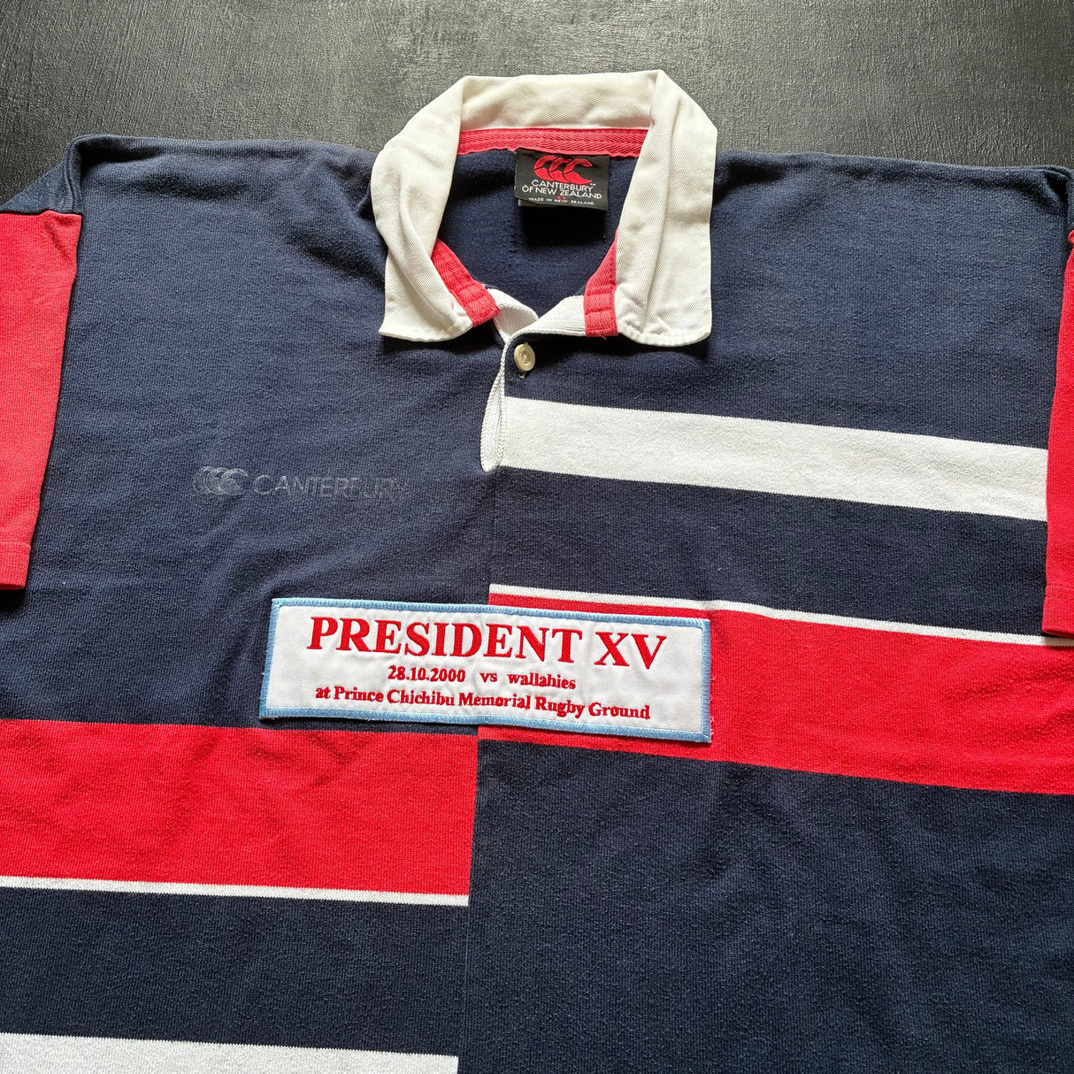 Japan Presidents XV Rugby Team Jersey 2000 XL Underdog Rugby - The Tier 2 Rugby Shop