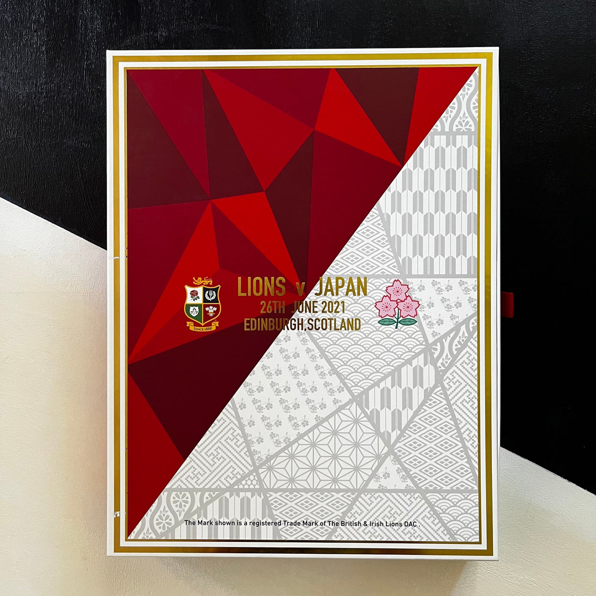 Japan vs Lions Commemorative Rugby Jersey 2021 Medium Underdog Rugby - The Tier 2 Rugby Shop