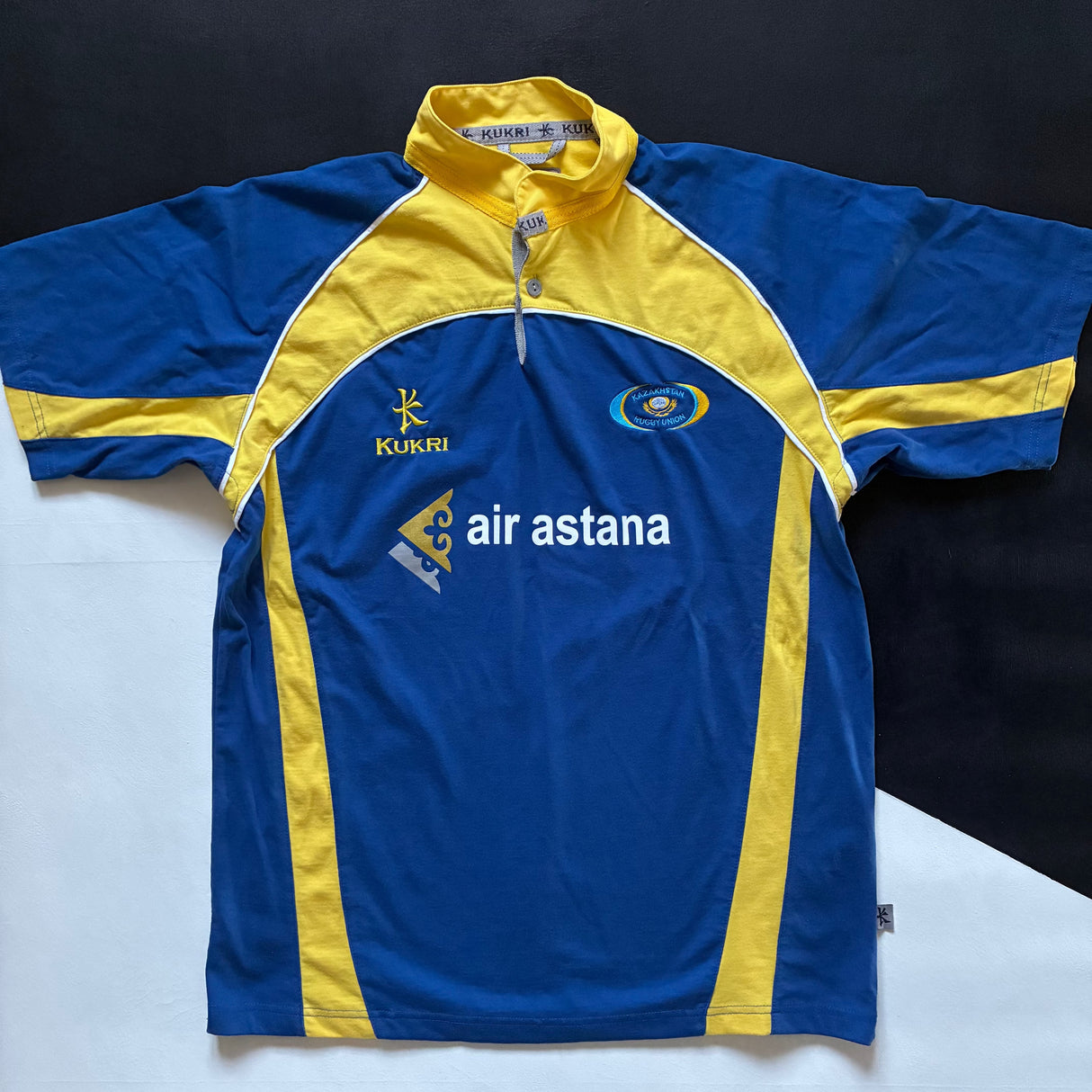Kazakhstan National Rugby Team Jersey 2010 Large Underdog Rugby - The Tier 2 Rugby Shop