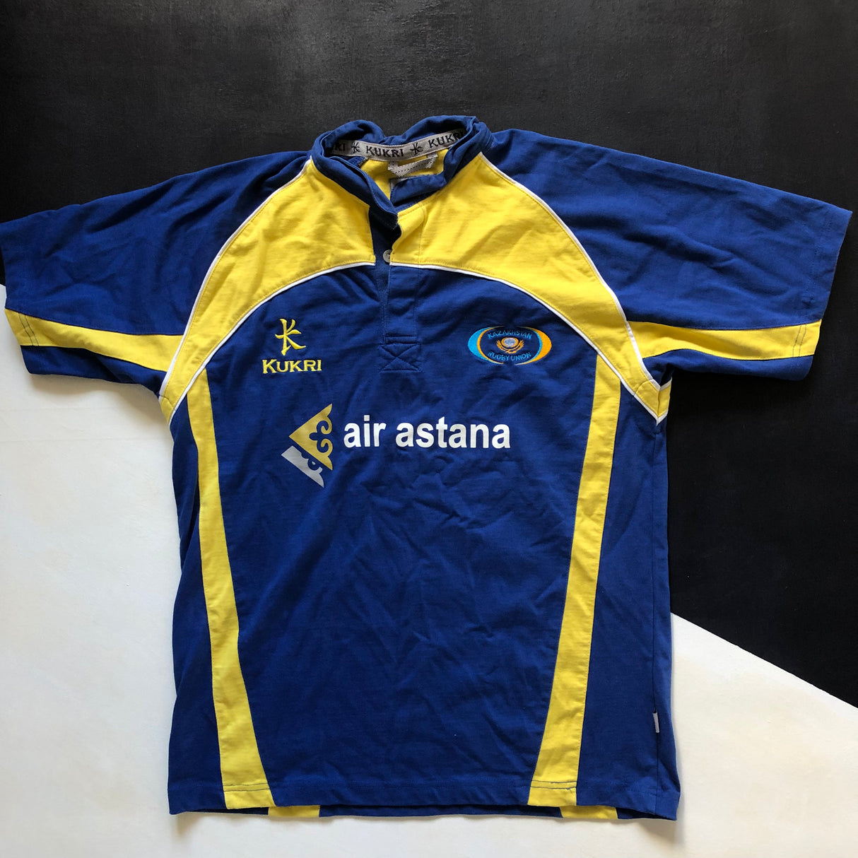 Kazakhstan National Rugby Team Jersey 2010 Medium Underdog Rugby - The Tier 2 Rugby Shop