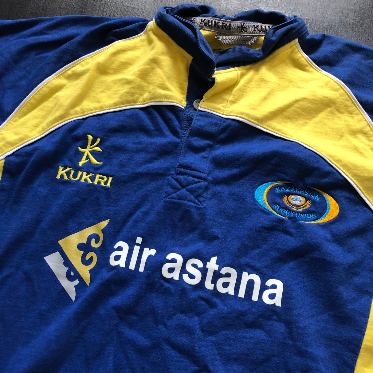 Kazakhstan National Rugby Team Jersey 2010 Medium Underdog Rugby - The Tier 2 Rugby Shop
