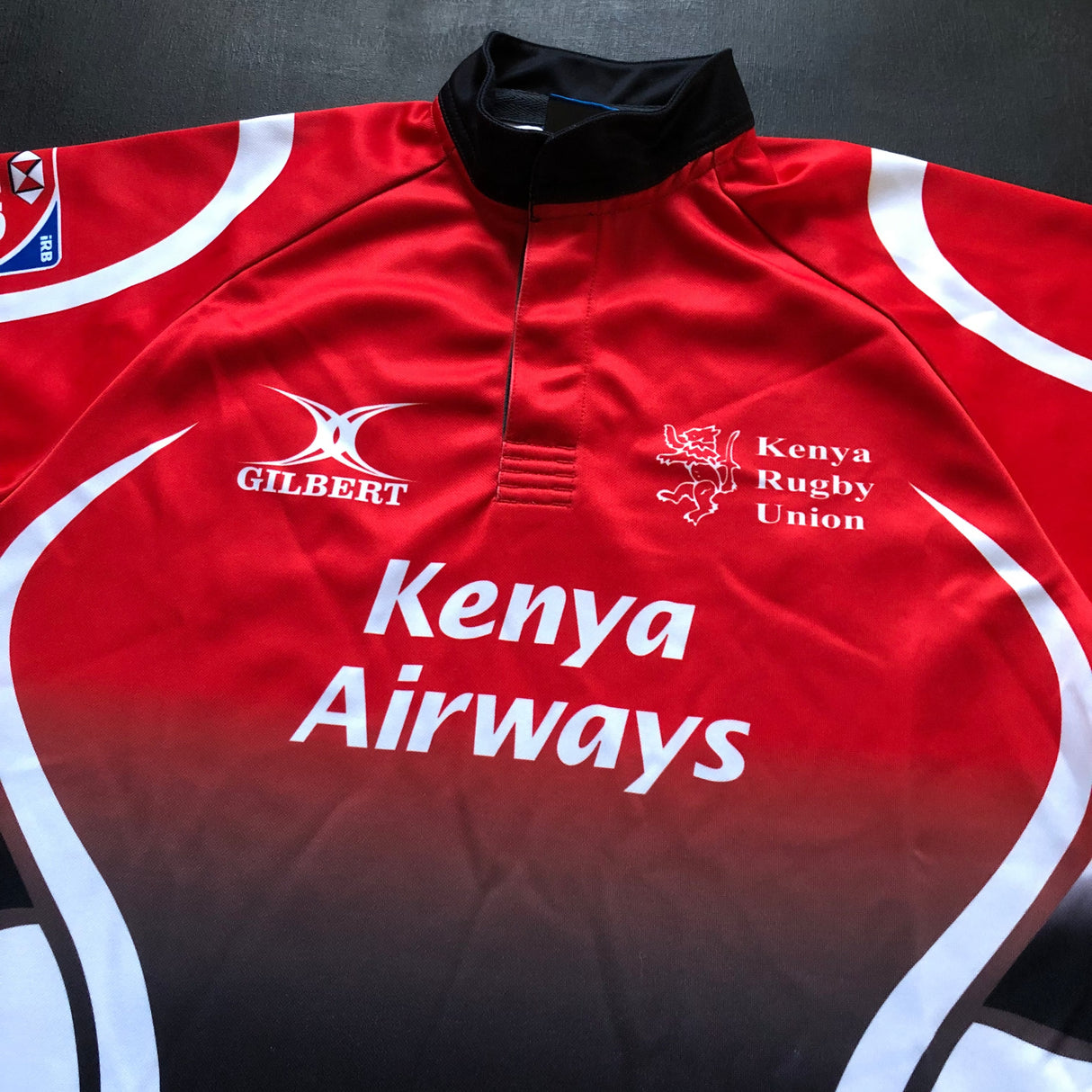 Kenya National Rugby Sevens Team Jersey 2012 Large Underdog Rugby - The Tier 2 Rugby Shop