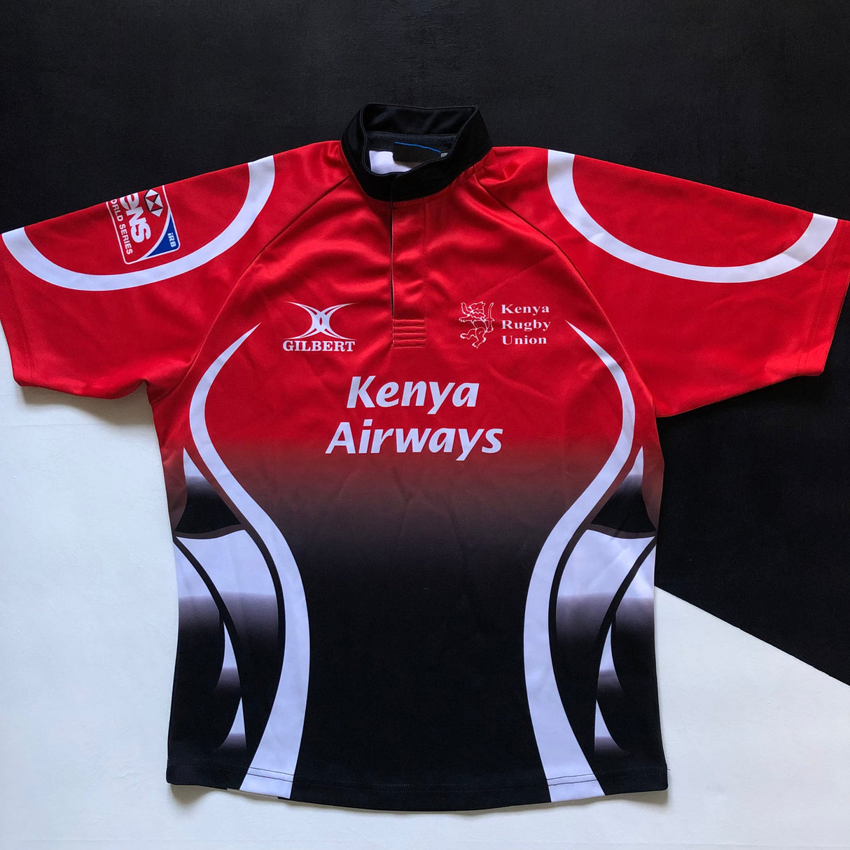 Kenya National Rugby Sevens Team Jersey 2012 Large Underdog Rugby - The Tier 2 Rugby Shop