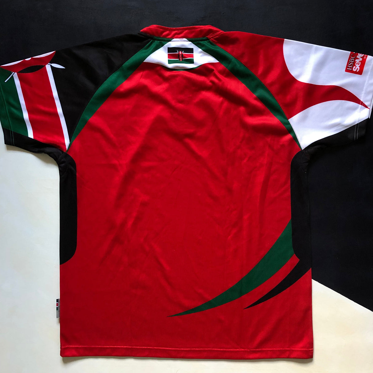 Kenya National Rugby Sevens Team Jersey 2013 3XL Underdog Rugby - The Tier 2 Rugby Shop