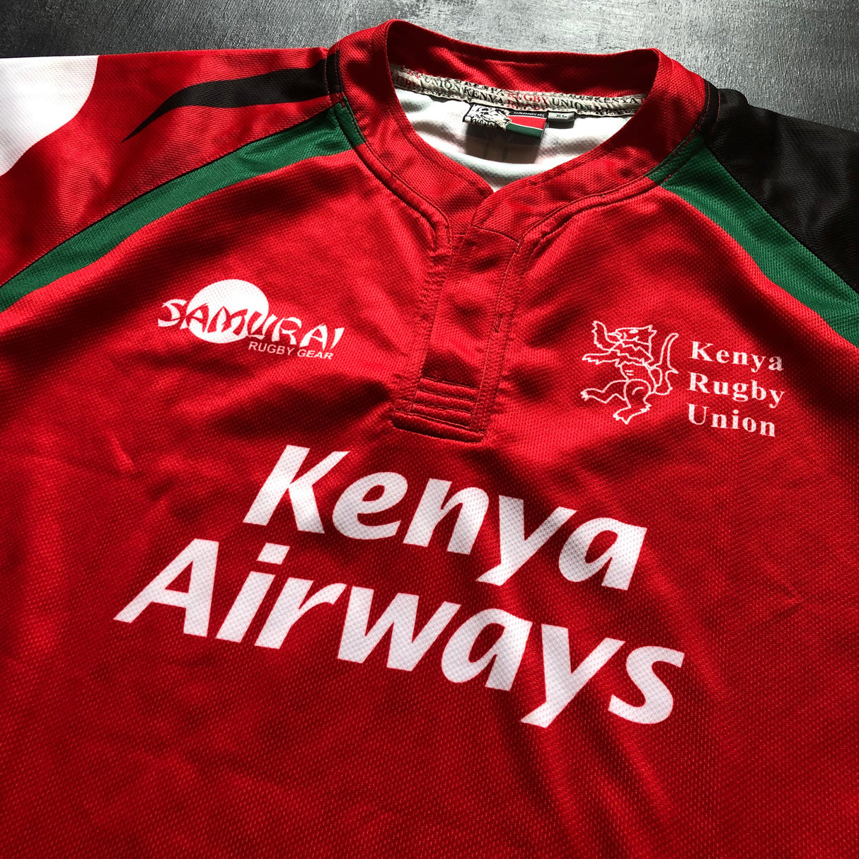 Kenya National Rugby Sevens Team Jersey 2013 XL Underdog Rugby - The Tier 2 Rugby Shop