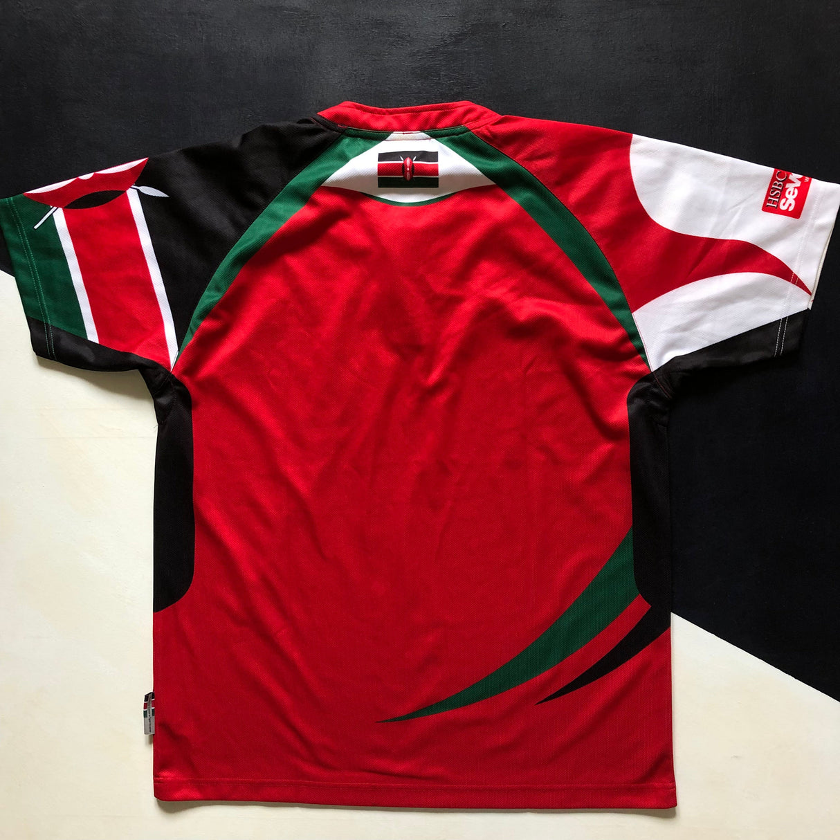 Kenya National Rugby Sevens Team Jersey 2013 XL Underdog Rugby - The Tier 2 Rugby Shop
