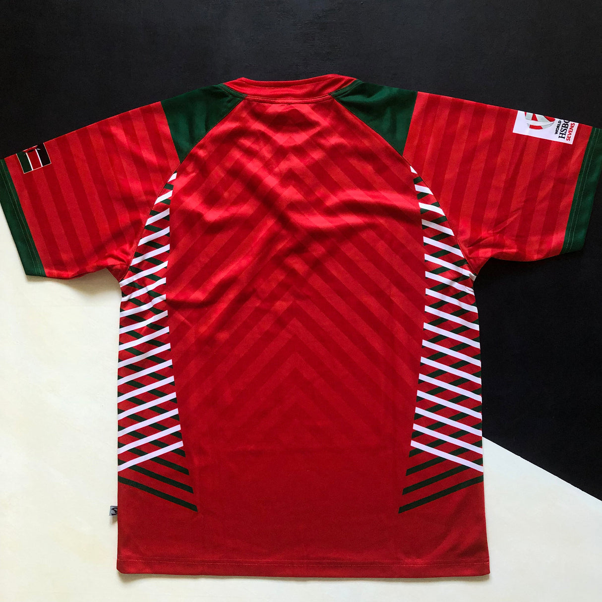 Kenya National Rugby Sevens Team Jersey 2015/16 Medium Underdog Rugby - The Tier 2 Rugby Shop