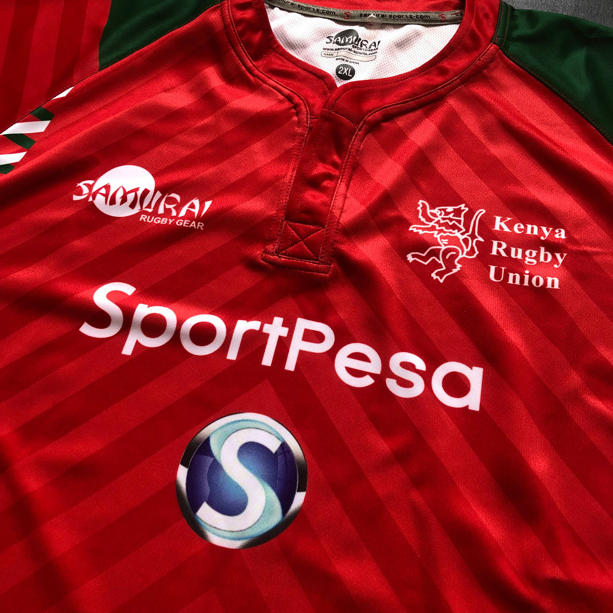 Kenya National Rugby Sevens Team Jersey 2016 2XL Underdog Rugby - The Tier 2 Rugby Shop