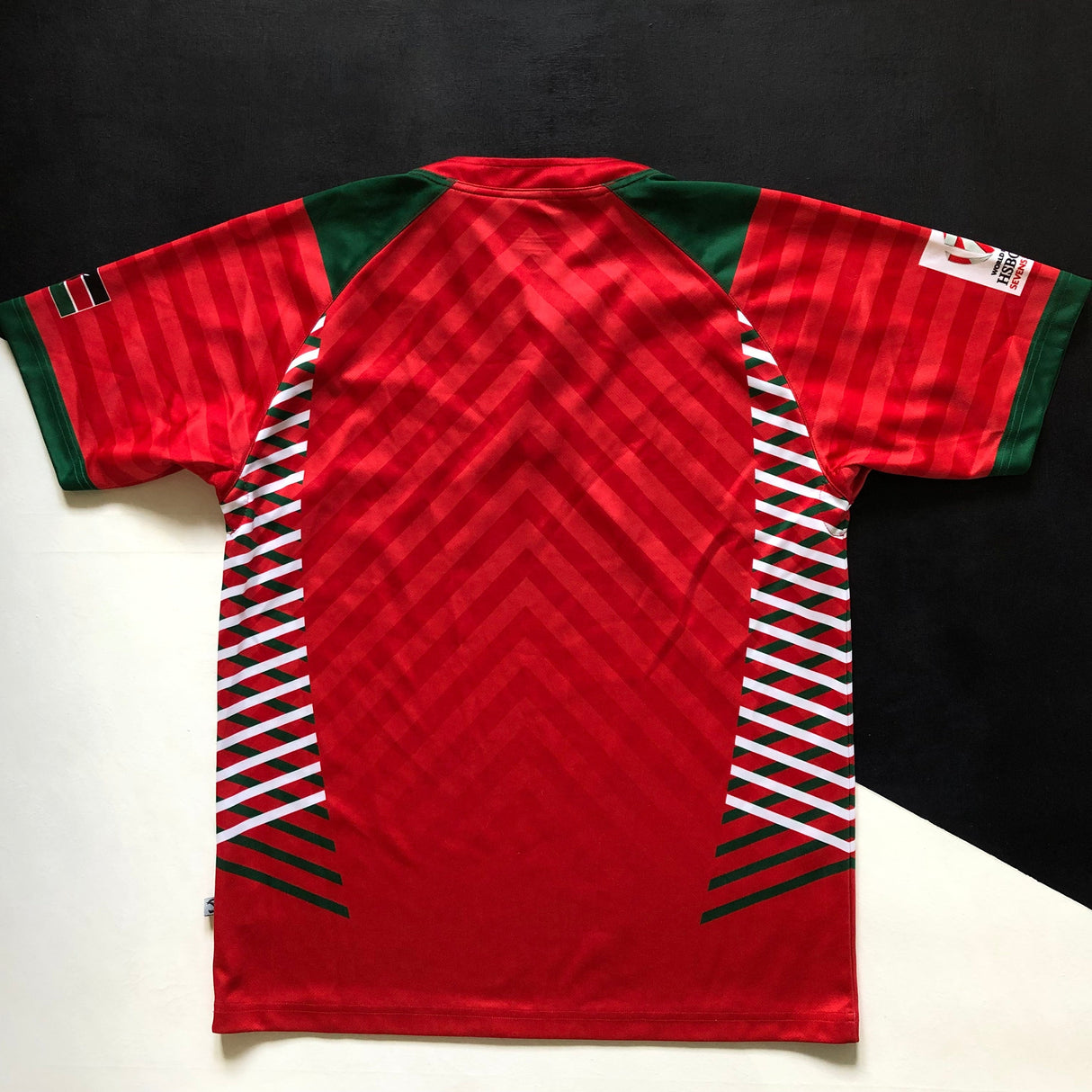 Kenya National Rugby Sevens Team Jersey 2016 Medium Underdog Rugby - The Tier 2 Rugby Shop