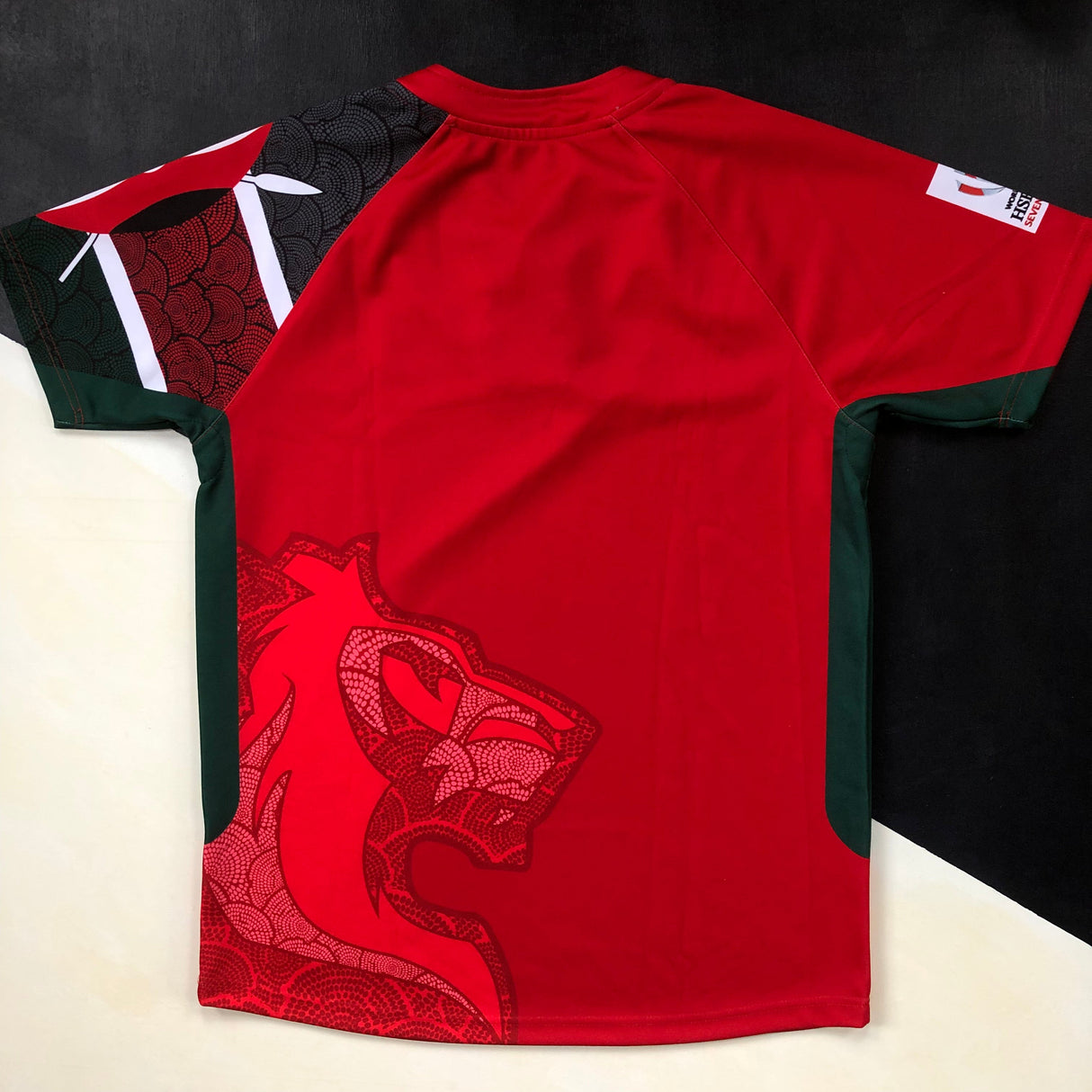 Kenya National Rugby Sevens Team Jersey 2018 Large Underdog Rugby - The Tier 2 Rugby Shop