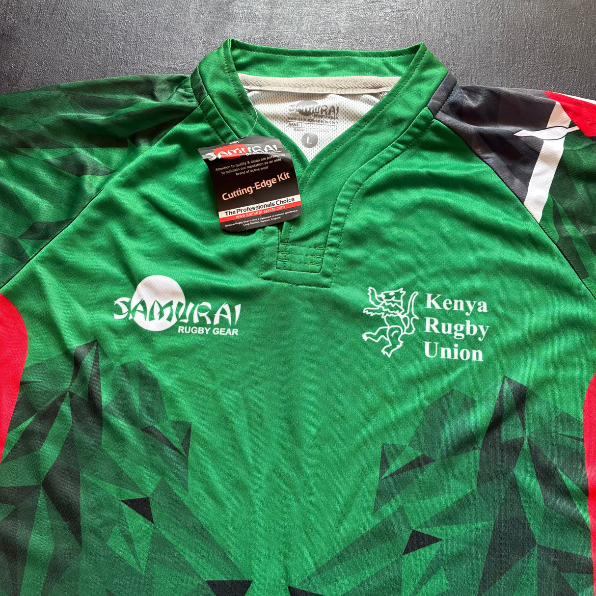 Kenya National Rugby Sevens Team Jersey 2018/19 Away Large BNWT Underdog Rugby - The Tier 2 Rugby Shop