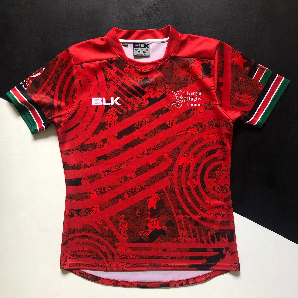 Kenya National Rugby Sevens Team Jersey 2022 Medium Underdog Rugby - The Tier 2 Rugby Shop