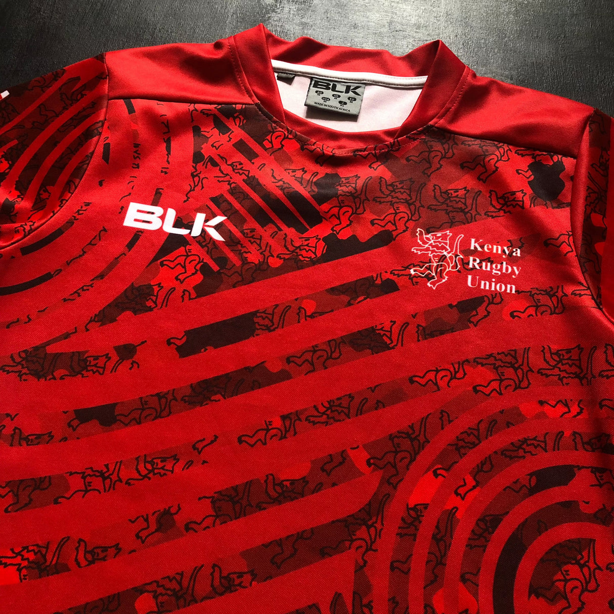 Kenya National Rugby Sevens Team Jersey 2022 Medium Underdog Rugby - The Tier 2 Rugby Shop