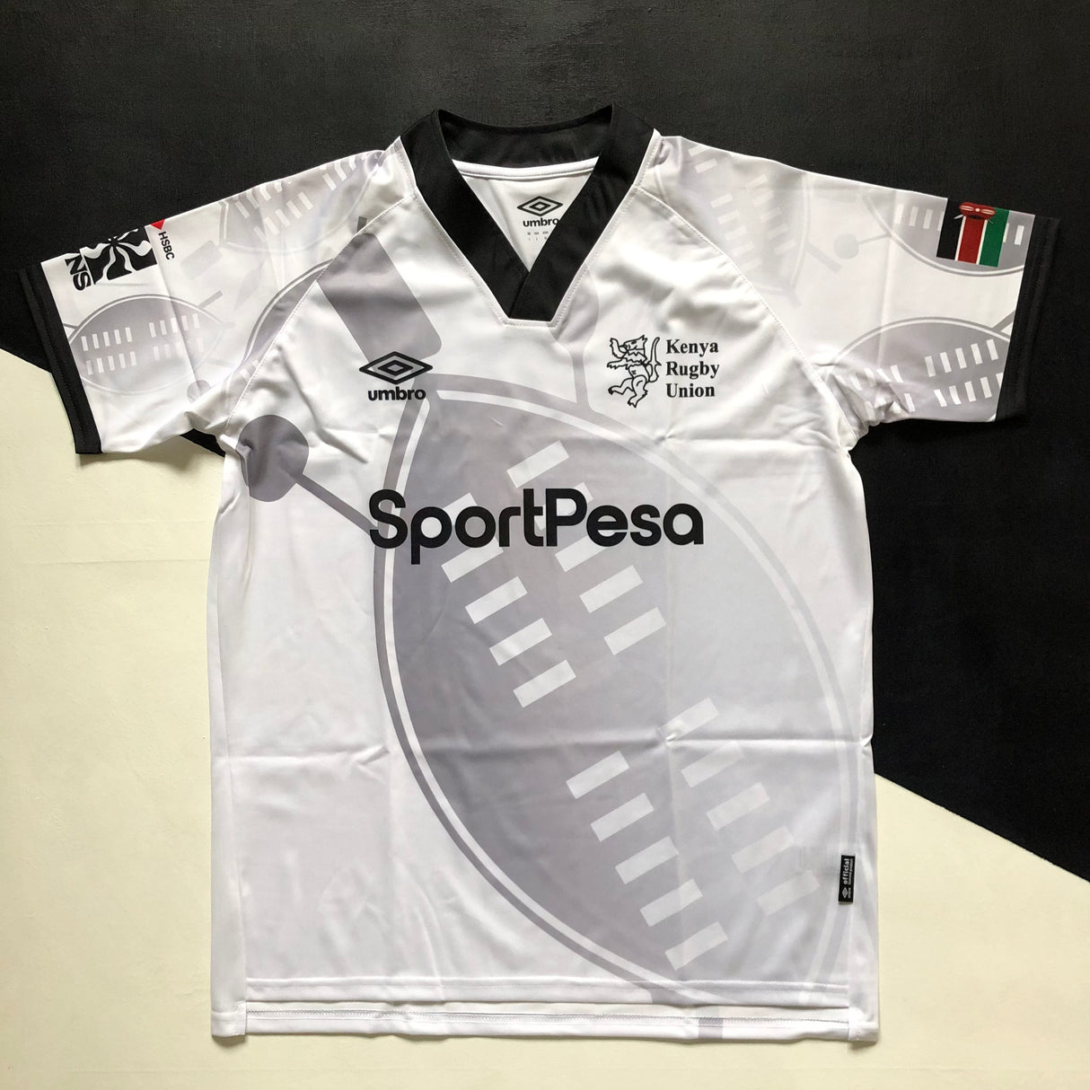 Kenya National Rugby Sevens Team Shirt 2024/25 Away Underdog Rugby - The Tier 2 Rugby Shop