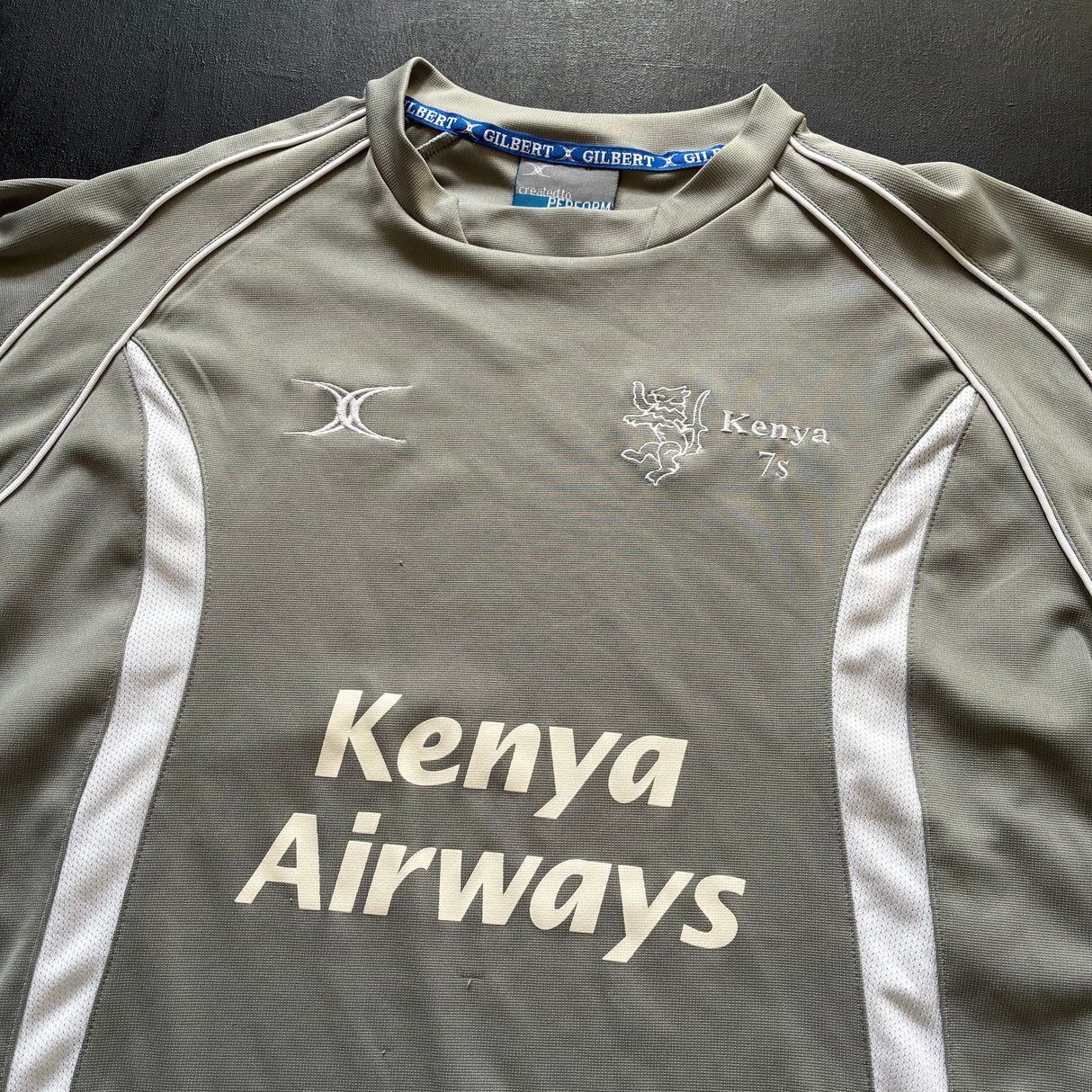 Kenya National Rugby Sevens Team Training Tee Medium Underdog Rugby - The Tier 2 Rugby Shop