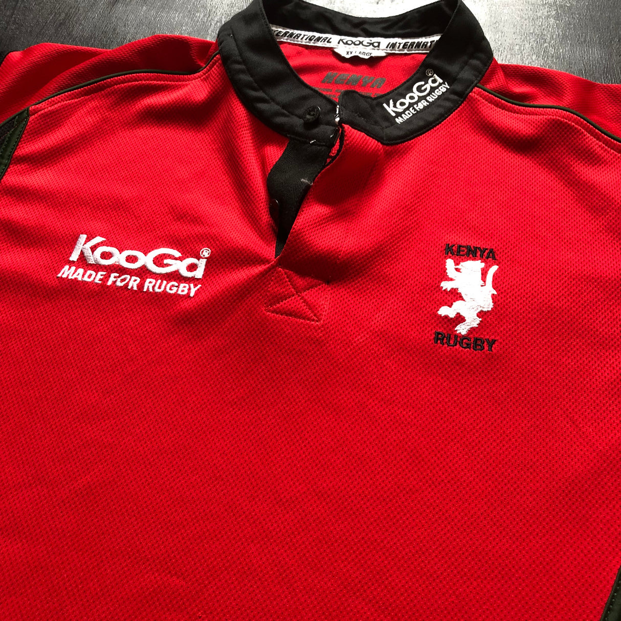 Kenya National Rugby Team Jersey 2000's 2XL Underdog Rugby - The Tier 2 Rugby Shop