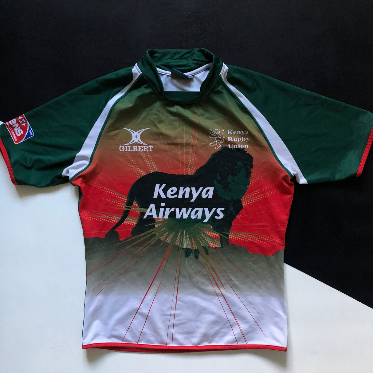 Kenya National Rugby Team Jersey 2012 Player Issue XL Underdog Rugby - The Tier 2 Rugby Shop
