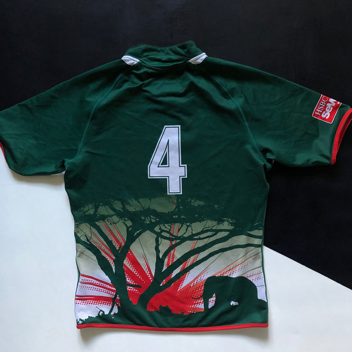 Kenya National Rugby Team Jersey 2012 Player Issue XL Underdog Rugby - The Tier 2 Rugby Shop