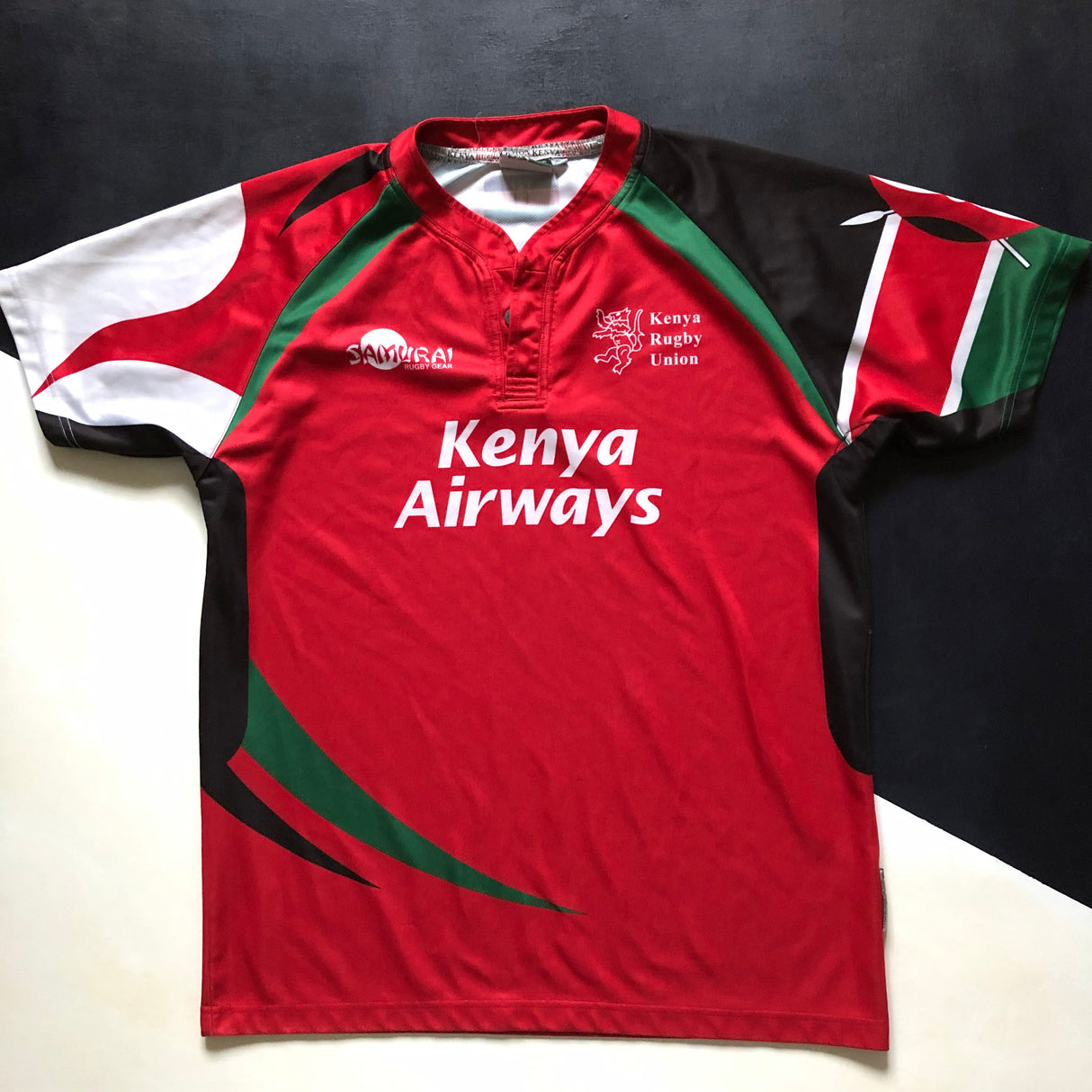 Kenya National Rugby Team Jersey 2013 XL Underdog Rugby - The Tier 2 Rugby Shop