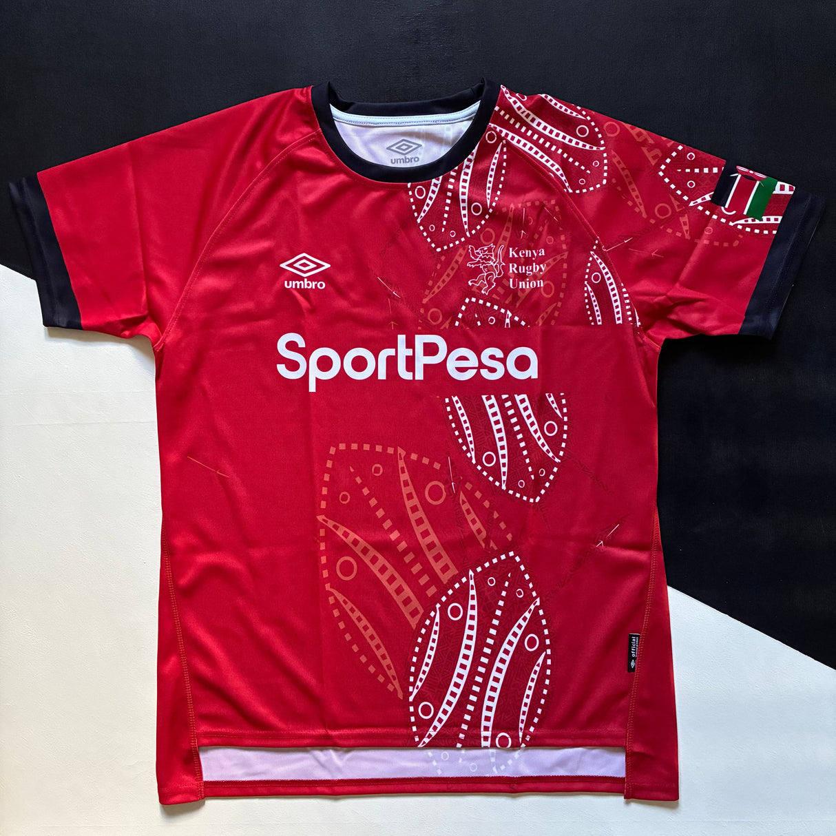 Kenya National Rugby Team Shirt 2024/25 Home Underdog Rugby - The Tier 2 Rugby Shop