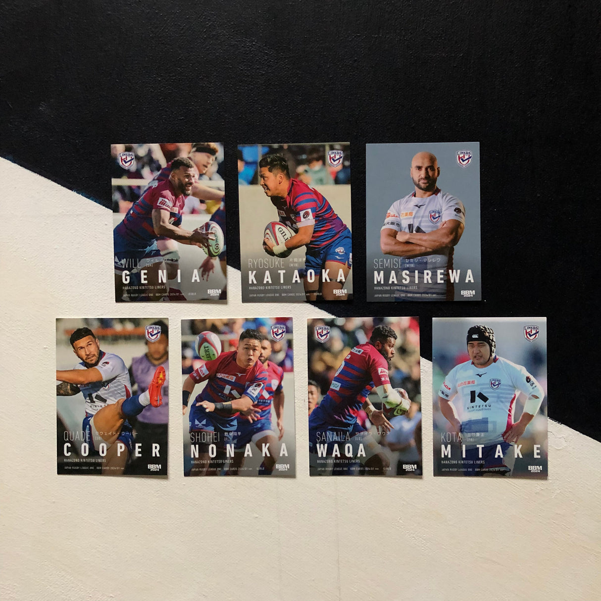 Kintetsu Liners 2024 BBM Japan Rugby League One Regular Card Set Underdog Rugby - The Tier 2 Rugby Shop