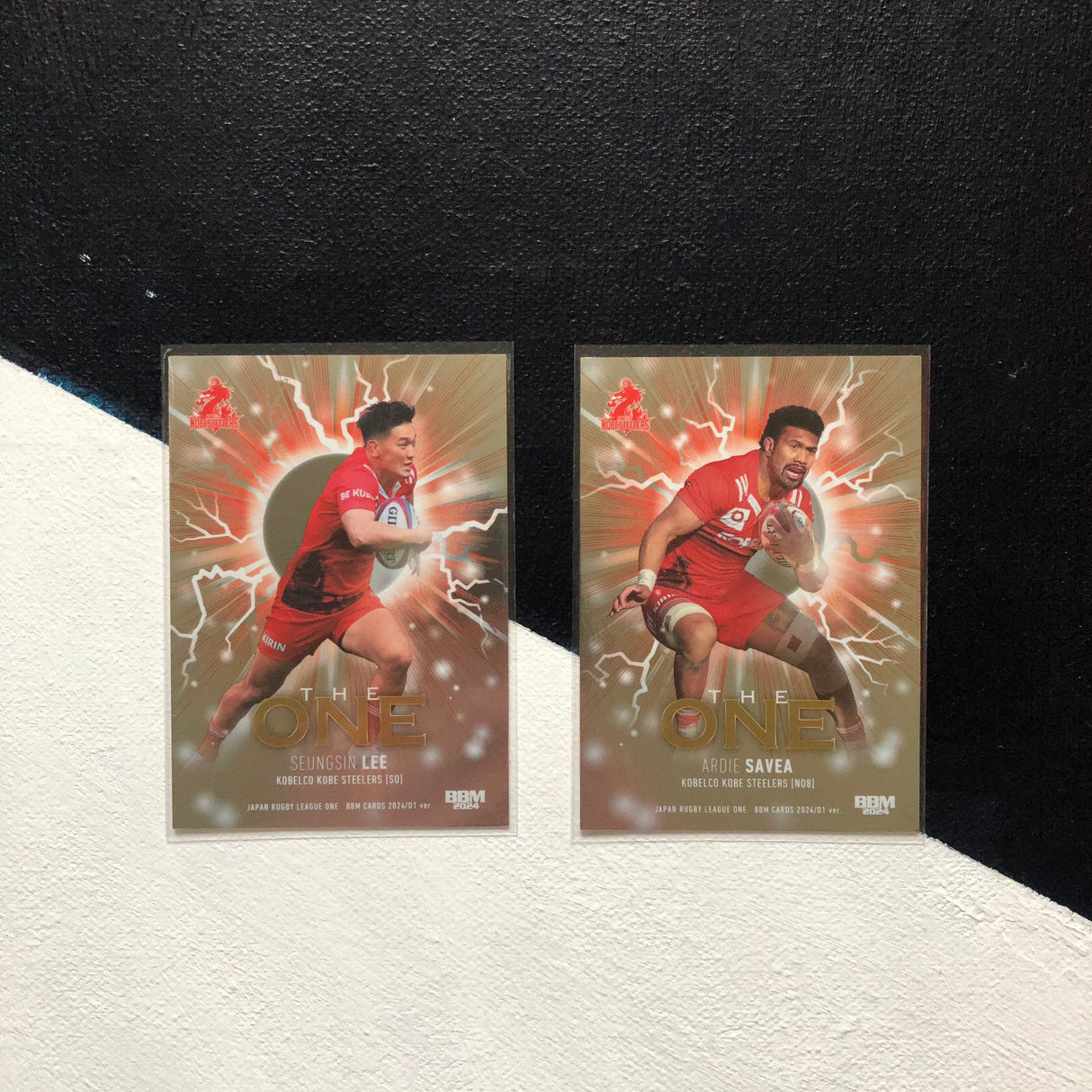 Kobe Steelers 2024 BBM Japan Rugby League One Special Insert Card Set Underdog Rugby - The Tier 2 Rugby Shop